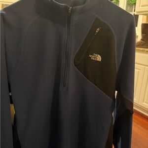 The North Face Men's Performance Jacket in Blue and Black